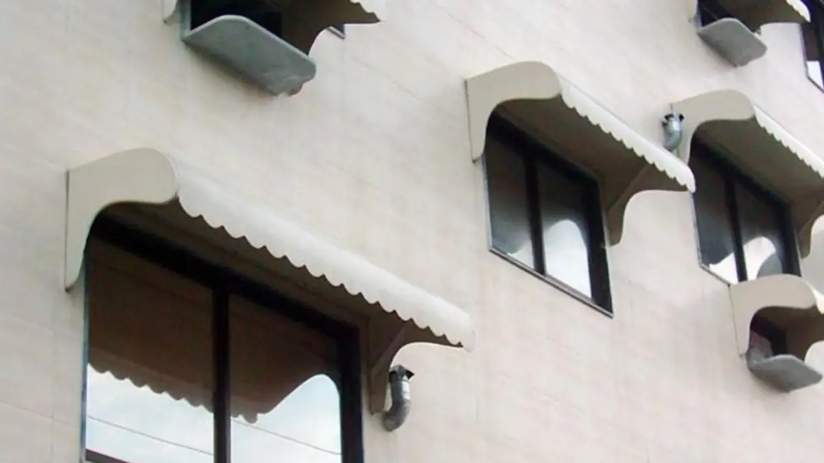 استفاده از سایه‌بان برای پنجره‌ها - کاهش مصرف انرژی کولر گازی